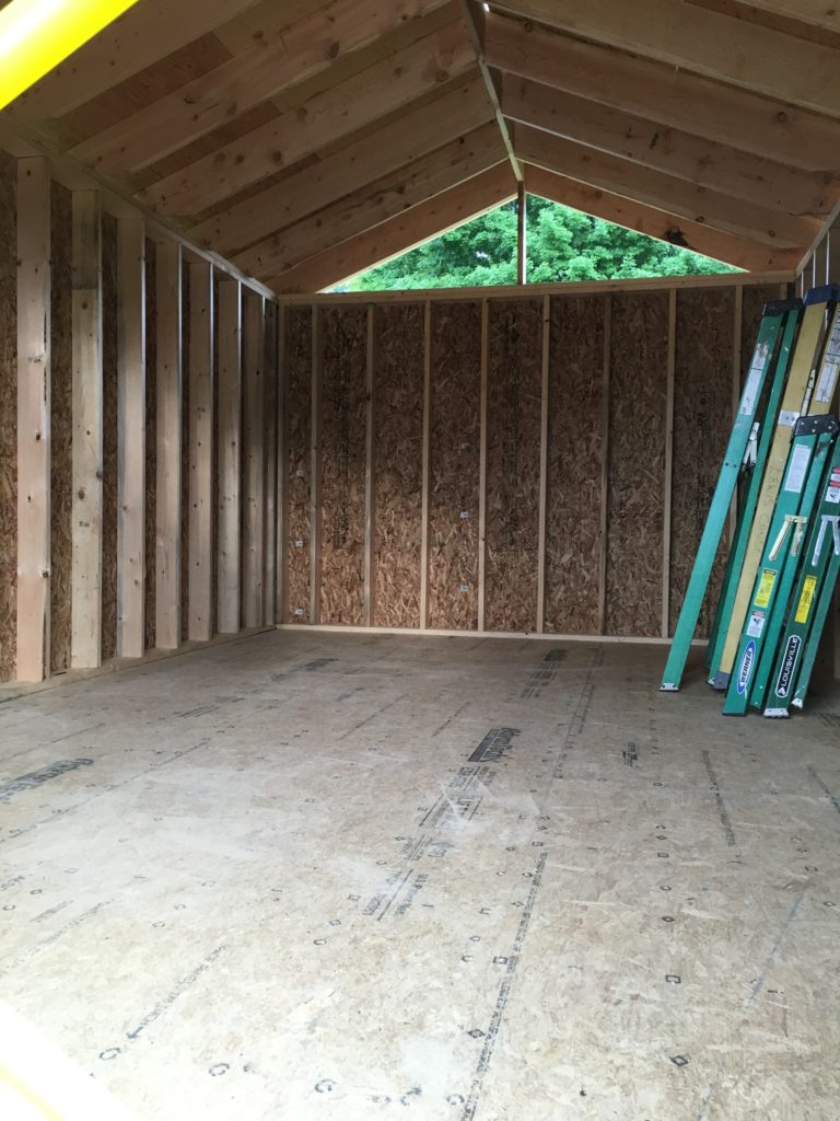 BEFORE- Master Suite Framed Space