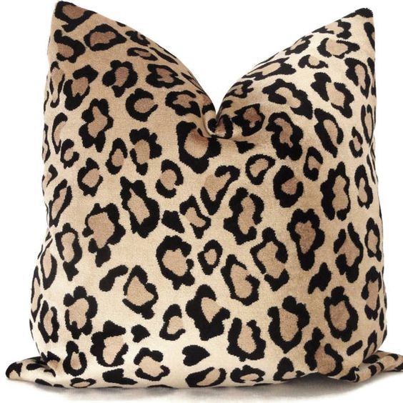 animal print pillows