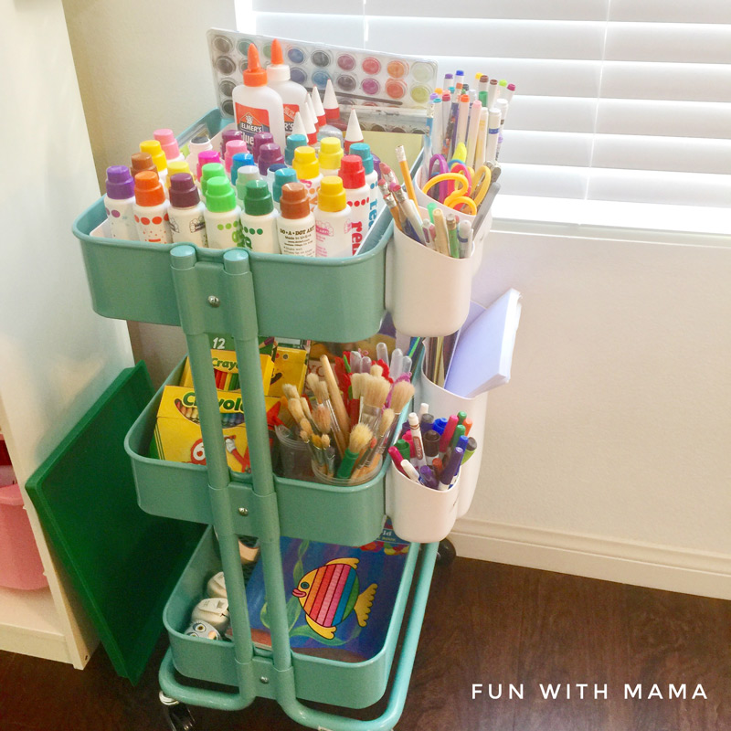 organize home work station